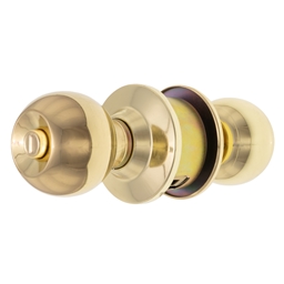 M3K55 - Entrance Lockset Brass Plated